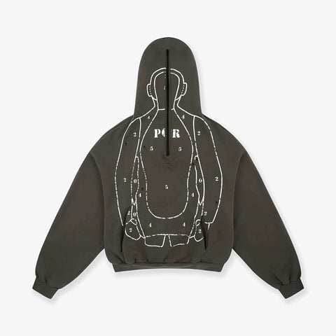 From the street, American style Vibe covers, bullet holes, bullseyes, human body prints, ripped holes, hoodies, ninja hoodies, men's and women's fashion trends