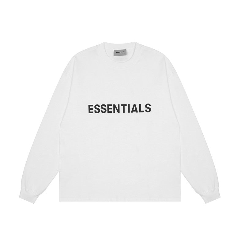 FEAR OF GOD FOG ESSENTIALS Chest Letter Loose Unisex Long Sleeve Tee