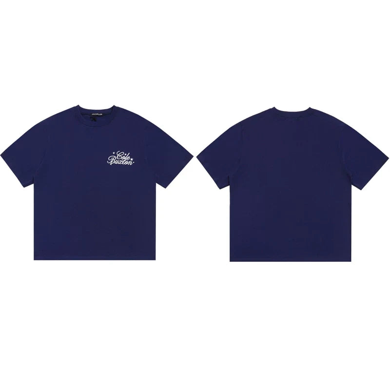Cole Buxton Navy Script Signature Graphic T-Shirt