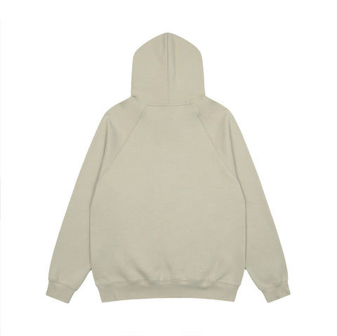FEAR OF GOD FOG ESSENTIALS Flocked 1977 Loose High‑Street Hoodi