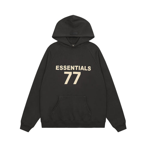 FEAR OF GOD FOG ESSENTIALS Number 77 Unisex Couple Hoodie