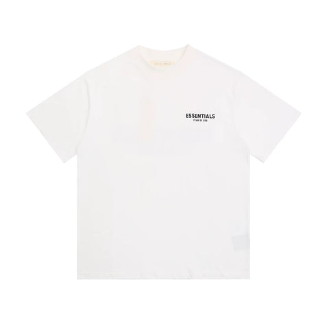 FEAR OF GOD FOG ESSENTIALS Back Letter Loose Tee Unisex