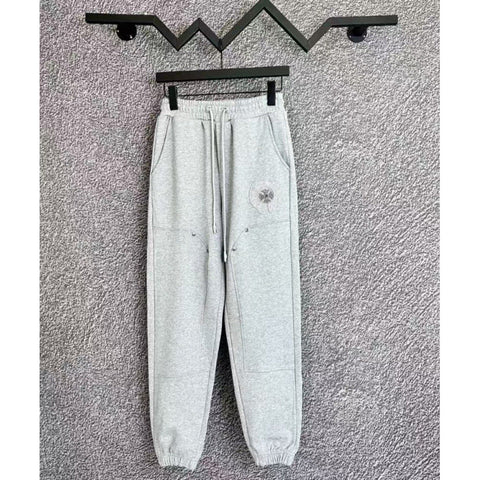 Chrome Hearts Cross Pocket Lounge Pants (Light Grey)
