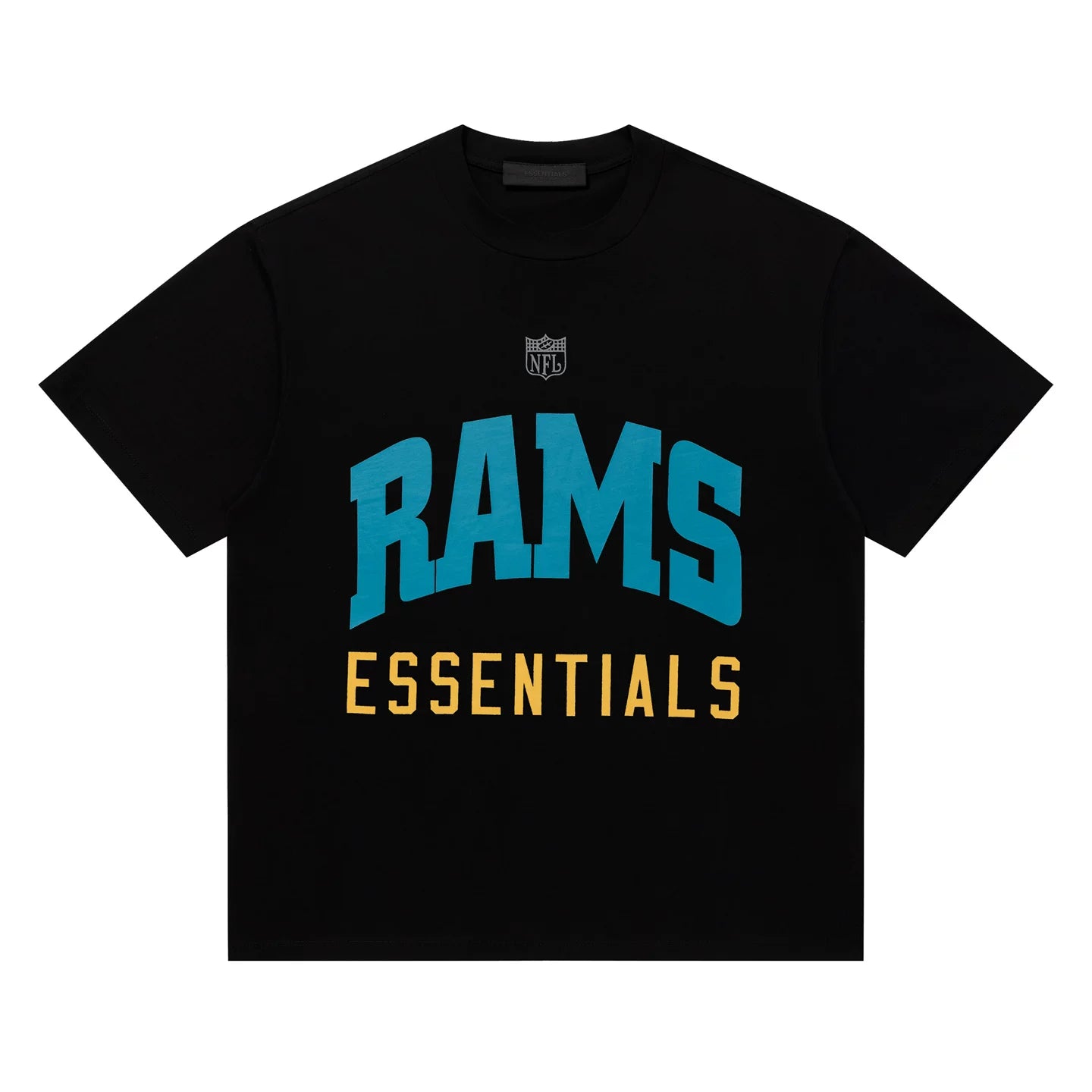 FEAR OF GOD FOG ESSENTIALS Letter Print Loose Short Sleeve Tee