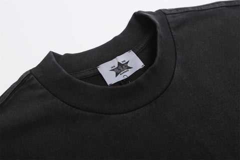 FEAR OF GOD FOG Main Line Collab Retro Unisex Street Print Short Sleeve Tee