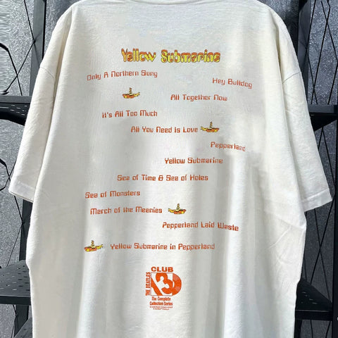 The Beatles music album short sleeved T-shirt vintage small collar American half sleeved male