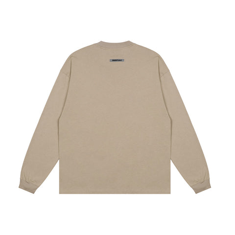 FEAR OF GOD FOG ESSENTIALS Chest Letter Loose Unisex Long Sleeve Tee