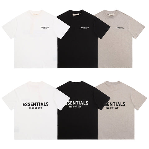 FEAR OF GOD FOG ESSENTIALS Back Letter Loose Tee Unisex