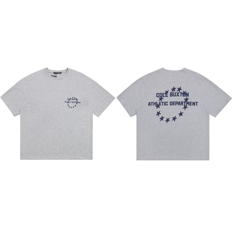 Cole Buxton Gray Circular Star & Athletic Dept T-Shirt