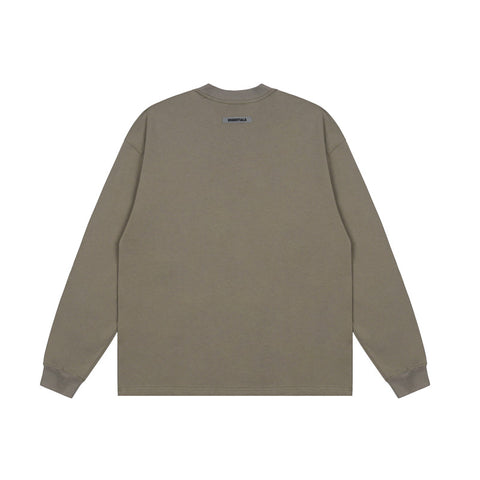 FEAR OF GOD FOG ESSENTIALS Chest Letter Loose Unisex Long Sleeve Tee