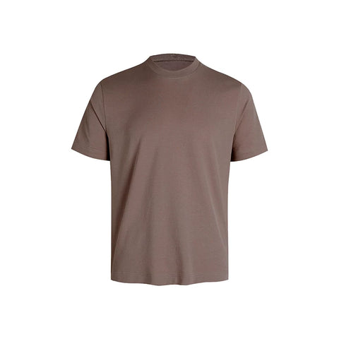 From Street American Basic Versatile Commuter Short Wide Boxy Edition Casual Retro Small Collar Short Sleeve T-shirt for Men