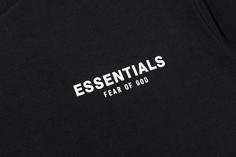 FEAR OF GOD ESSENTIALS Star Graphic Loose High‑Street Short Sleeve T‑Shirt Unisex