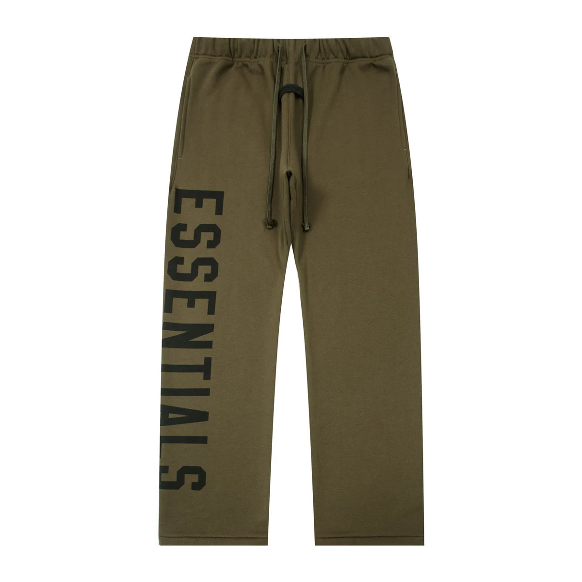 FEAR OF GOD FOG ESSENTIALS Side Big Logo Fleece‑Lined Sweatpants
