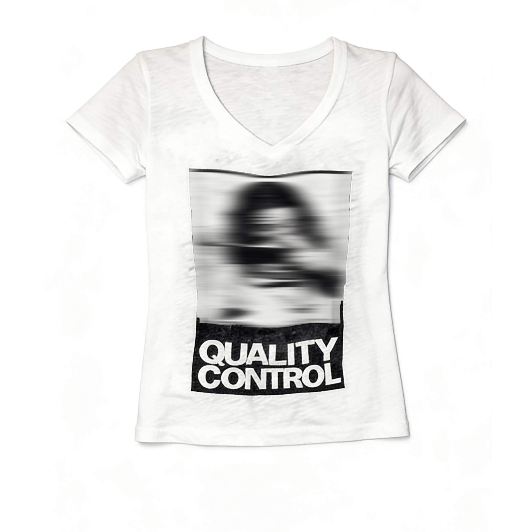 From THE STREET - Street Melancholy Light Asian Style Lightweight Fabric V-neck Printed Short sleeved T-shirt for Men and Women