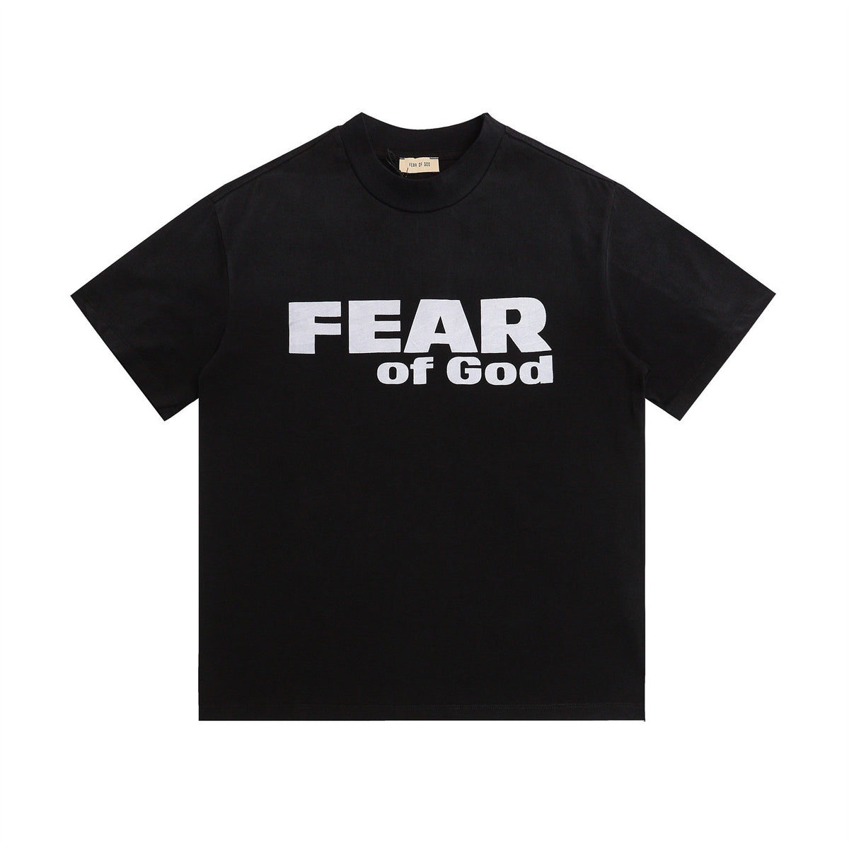 FEAR OF GOD FOG Main Line Letter Print Loose Men’s Short Sleeve Tee