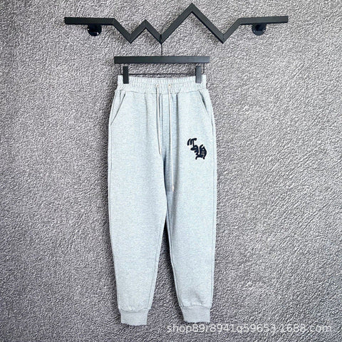 Chrome Hearts Cross Pocket Lounge Pants (Light Grey)