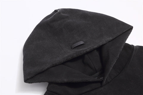 FEAR OF GOD FOG Co‑Branded Prayer Print Washed Fleece‑Lined Men’s Hoodie