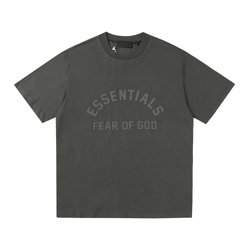 FEAR OF GOD ESSENTIALS Season 9 American High‑Street Loose Short Sleeve T‑Shirt