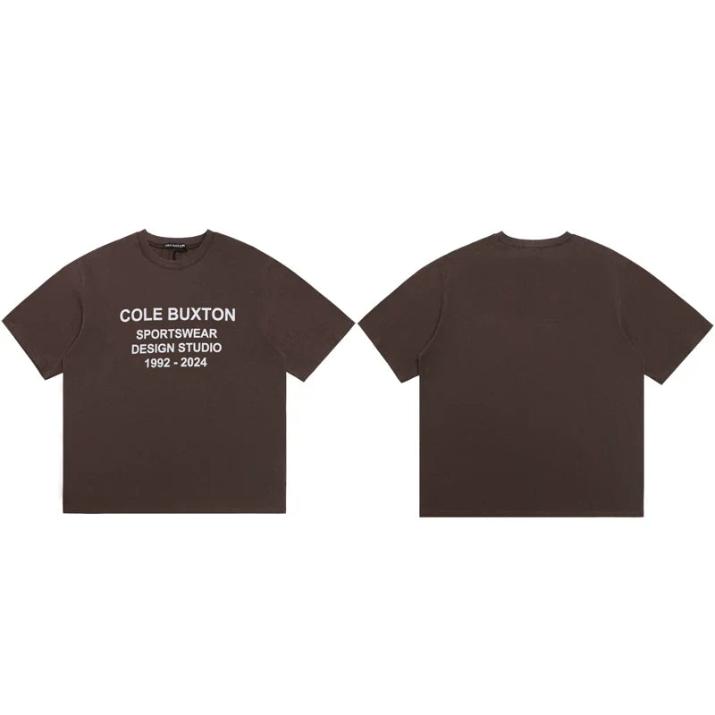 Cole Buxton Brown Sportswear Design Studio T-Shirt