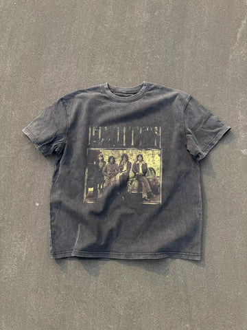 TSAOOJ Wash Kill Bill Movie T-shirt Vintage Vintage Vintage distressed short width pure cotton cleanfit short sleeved