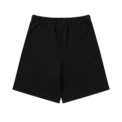 FEAR OF GOD FOG ESSENTIALS Silicone 3‑Stripes Unisex Loose 5‑Inch Sports Shorts