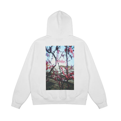 FEAR OF GOD FOG ESSENTIALS Floral Print Loose Hoodie Unisex
