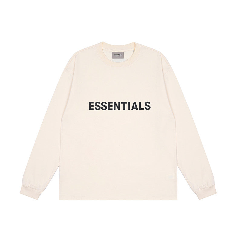 FEAR OF GOD FOG ESSENTIALS Chest Letter Loose Unisex Long Sleeve Tee