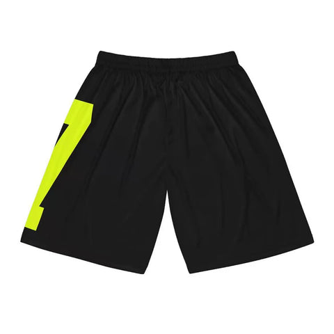 American loose straight leg basketball shorts for men and women, breathable woven fabric, youthful and energetic shorts