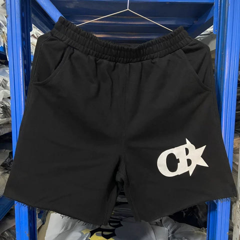 Cole Buxton Black Deconstructed Star CB Logo Shorts