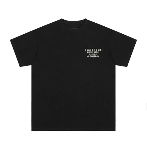 FEAR OF GOD ESSENTIALS Fight For Your Faith Back Print T‑Shirt