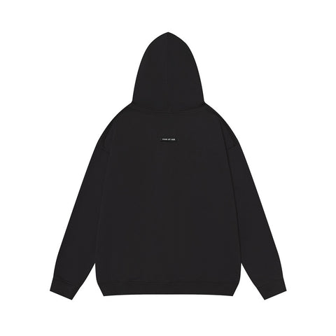 FEAR OF GOD FOG ESSENTIALS Solid Color Zip‑Up Hoodie Unisex
