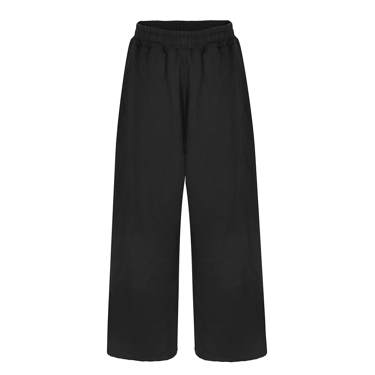 From THE STREET: Street Edge Casual Sanitary Pants for Men, Elastic Waist, Loose Baggy, Versatile Pants