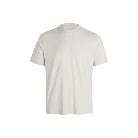 From Street American Basic Versatile Commuter Short Wide Boxy Edition Casual Retro Small Collar Short Sleeve T-shirt for Men