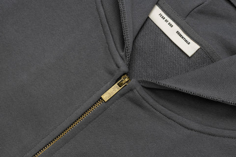 Fear of God FOG ESSENTIALS Foam Print Kirin Sleeve Zip‑Up Hoodie