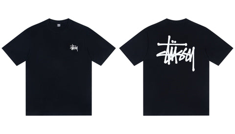 STUSSY Big Logo Black T-Shirt