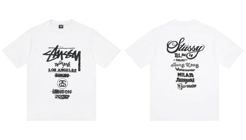 STUSSY World Tour Graphic T-Shirt