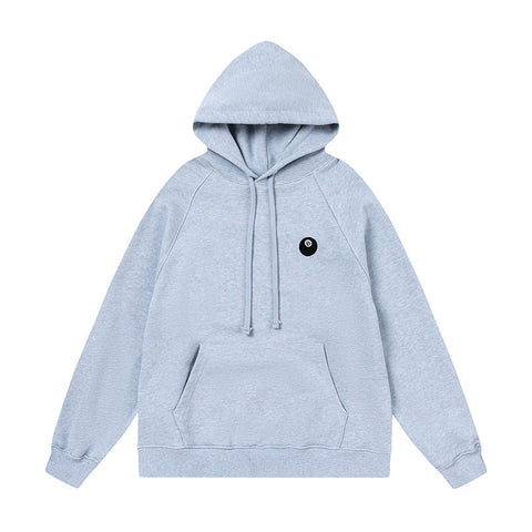 STUSSY 8 Ball Hoodie Light Blue