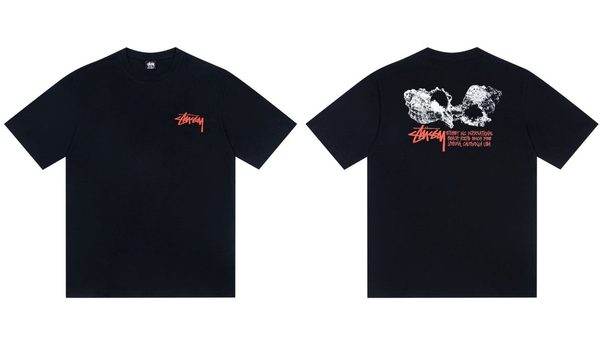 STUSSY Beach Roots Graphic T-Shirt