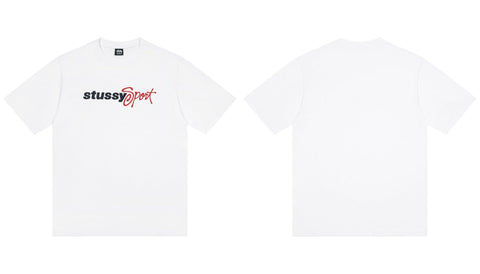 STUSSY Sport Logo T-Shirt – White