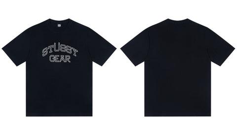 STUSSY Gear T-Shirt – Black