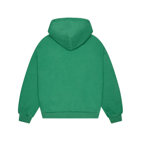 Broken Planet Star Logo Zip Up Hoodie Green