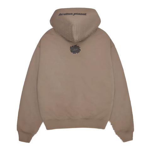 BROKEN PLANET MARKET 'OFF THE GRID' HOODIE (EARTH BROWN)