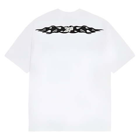 BROKEN PLANET MARKET 'BP TOTAL CHAOS' GRAPHIC TEE (SNOW WHITE)