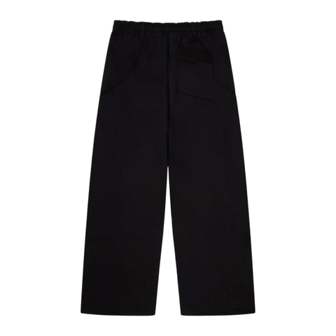Cosmic Speed Wide-Leg Sweatpants Midnight Black