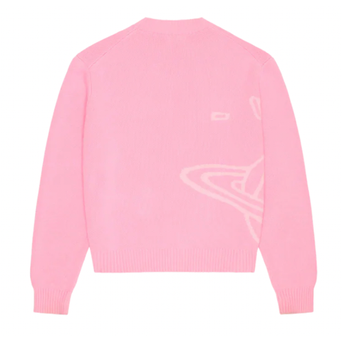 Broken Planet Knit Sweater Candy Pink
