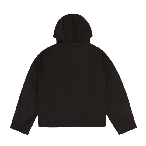 BROKEN PLANET MARKET WATERPROOF TECH JACKET (MIDNIGHT BLACK)