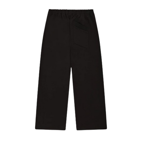 Broken planet market 'basic' wide-legged jogger coal black