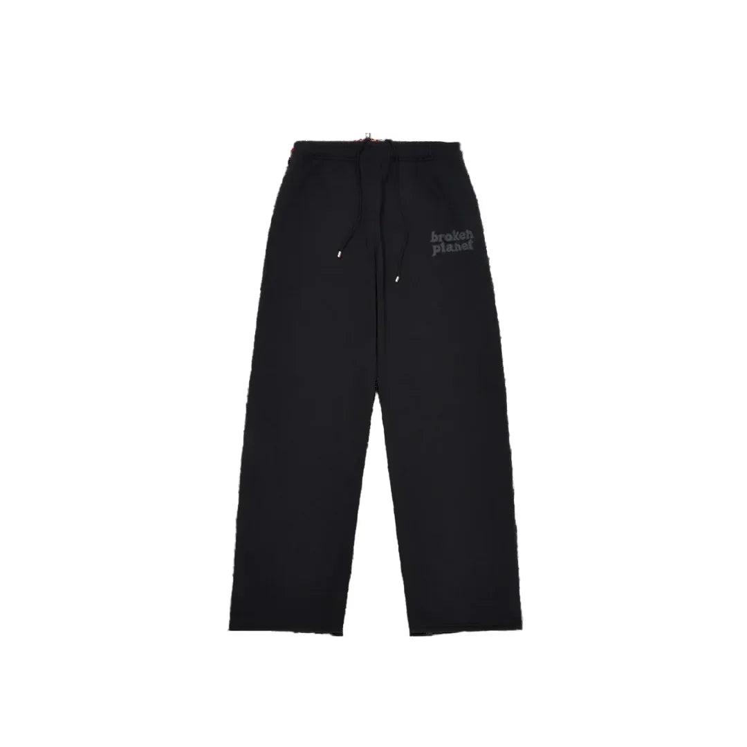 Broken Planet Straight-Leg Sweatpants Midnight Black