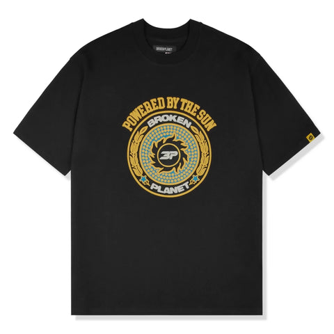 Broken Planet T Shirt Crest Midnight Black