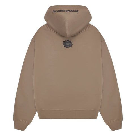 Broken Planet Market Off The Grid Hoodie Cinder Brown